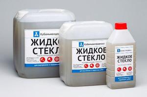 Применение жидкого стекла