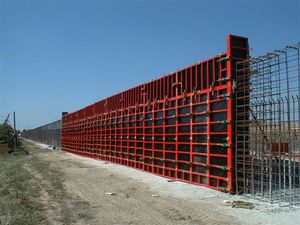 Использование опалубки Гамма